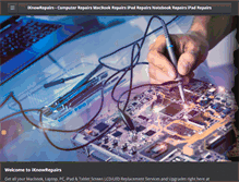 Tablet Screenshot of iknowrepairs.com